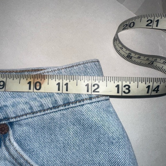 vtg orange‎ tab levi high waisted shorts - Picture 5 of 7